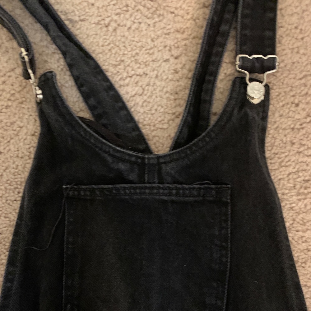 Black Overall Dress